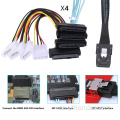 Servidor de cables de alimentación SATA/SAS Red Flat Cable